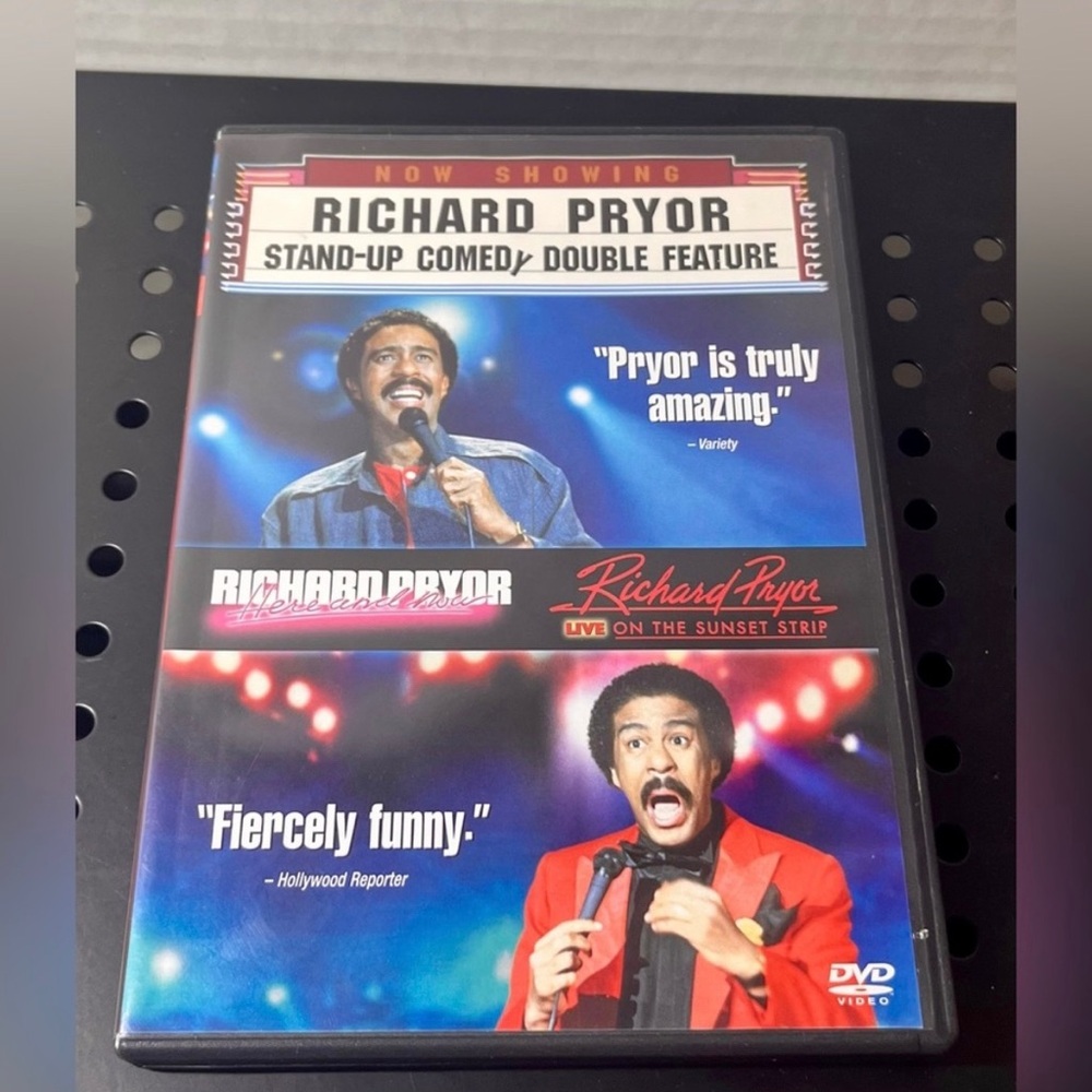 VINTAGE RICHARD PRYOR COMEDY DVD SET - LIVE ON BOURBON STREET & SUNSET STRIP - Picture 2 of 6